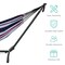 Best Choice Products 2-Person Brazilian-Style Cotton Double Hammock with Stand Set w/ Carrying Bag
